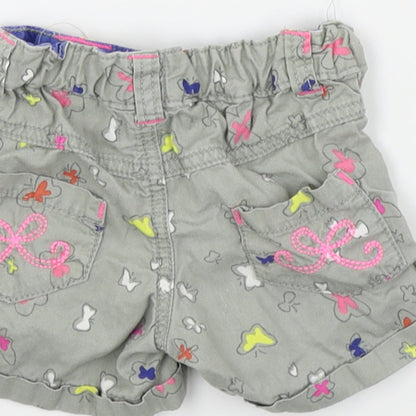 Autograph Girls Green   Capri Trousers Size 12-18 Months  - shorts/butterfly print