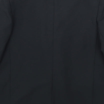 St Michael Womens Black   Jacket Blazer Size 14