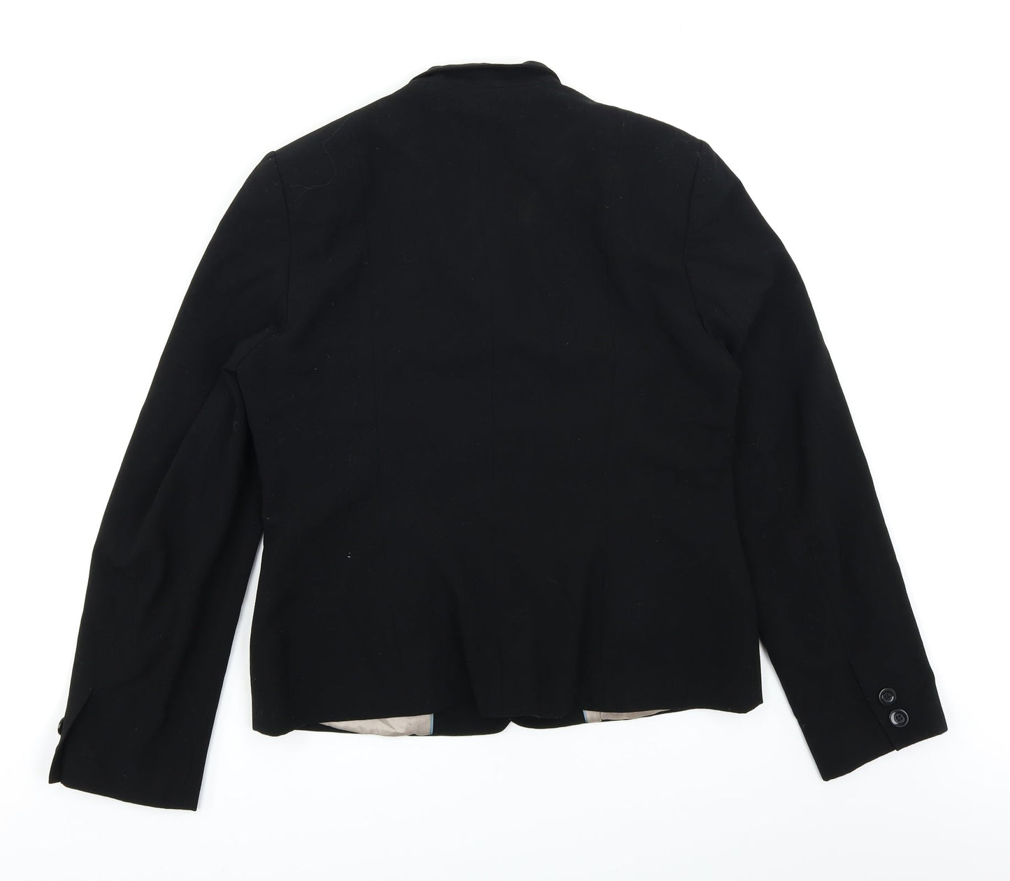 Womens UK Size 14 Collection Regular Black Blazer