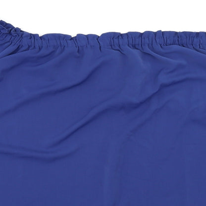 Zanzea Womens Blue   Basic Blouse Size 3XL