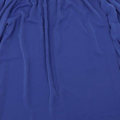 Zanzea Womens Blue   Basic Blouse Size 3XL