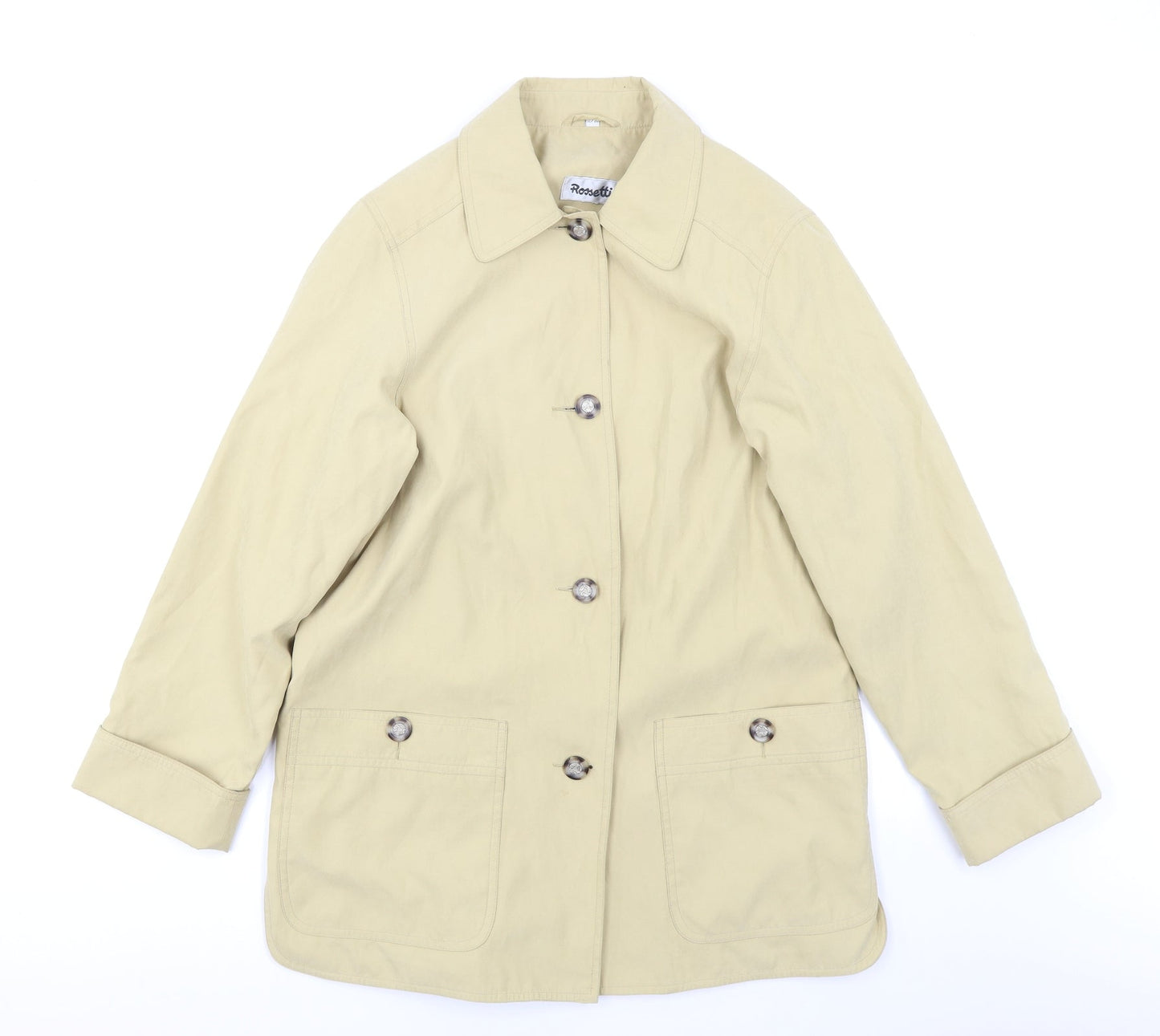 Womens UK Size 12 Rossetti Beige Pea Coat