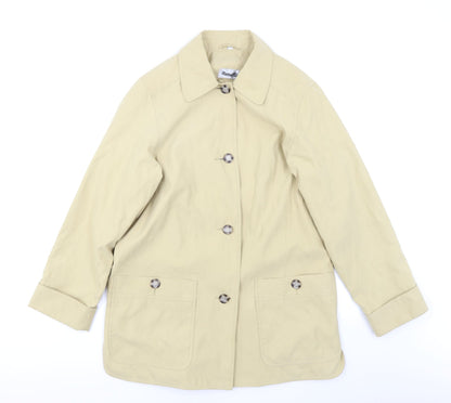 Womens UK Size 12 Rossetti Beige Pea Coat