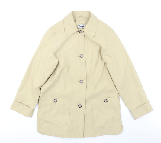 Womens UK Size 12 Rossetti Beige Pea Coat