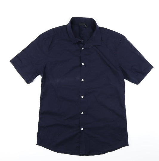 ASOS Mens Blue    Button-Up Size XL