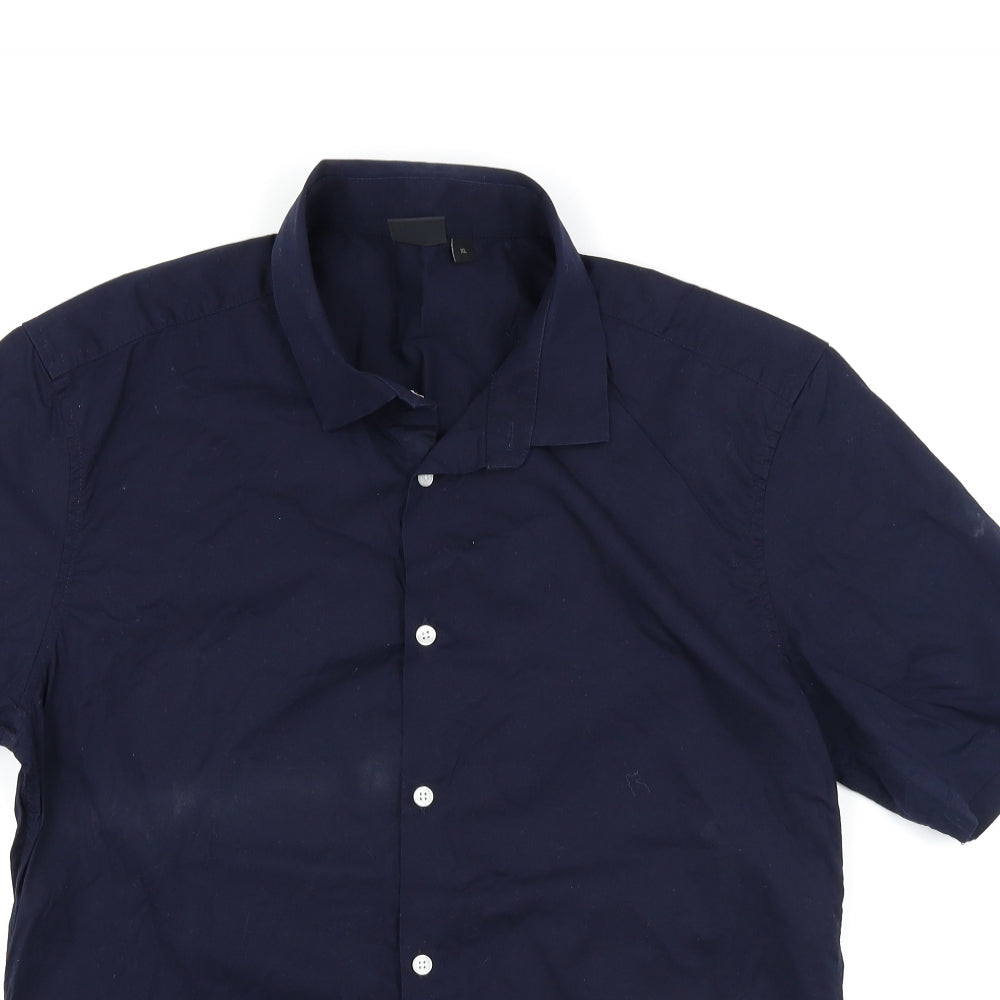 ASOS Mens Blue    Button-Up Size XL