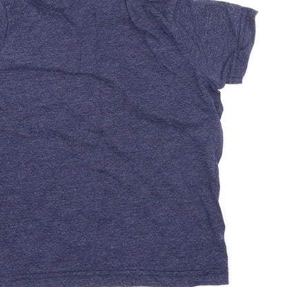 F&F Boys Blue Colourblock  Basic Polo Size 18-24 Months