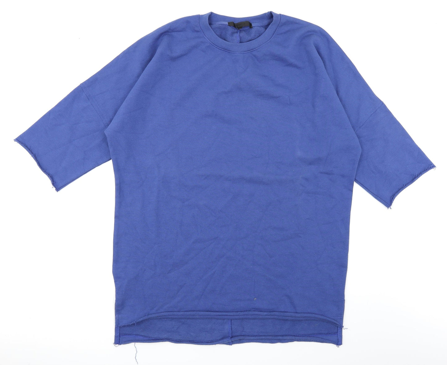 Mennace Mens Blue   Pullover Sweatshirt Size M