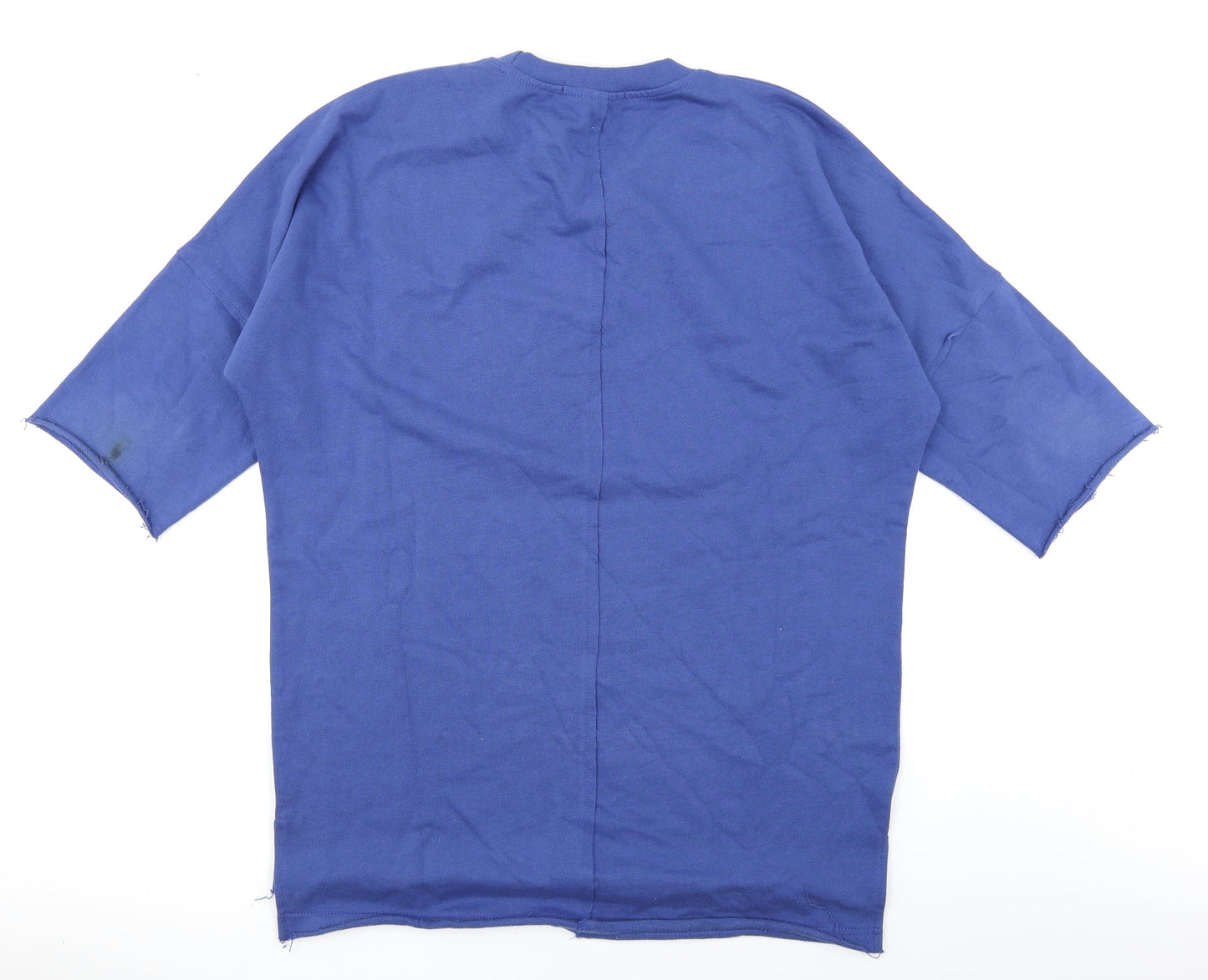 Mennace Mens Blue   Pullover Sweatshirt Size M