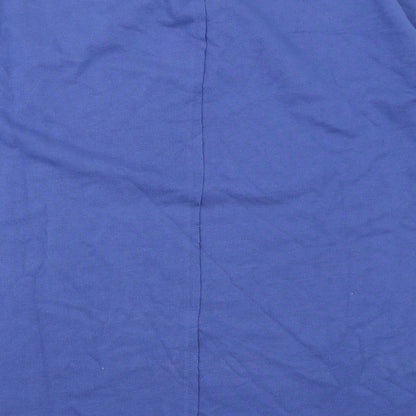 Mennace Mens Blue   Pullover Sweatshirt Size M