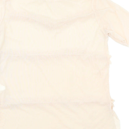 I-X London Womens Pink   Basic T-Shirt Size 10