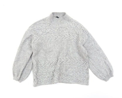 George Womens Grey   Pullover Jumper Size M