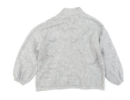 George Womens Grey   Pullover Jumper Size M