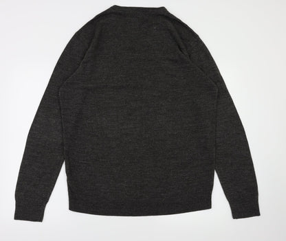 Peacocks Mens Grey   Pullover Jumper Size XL