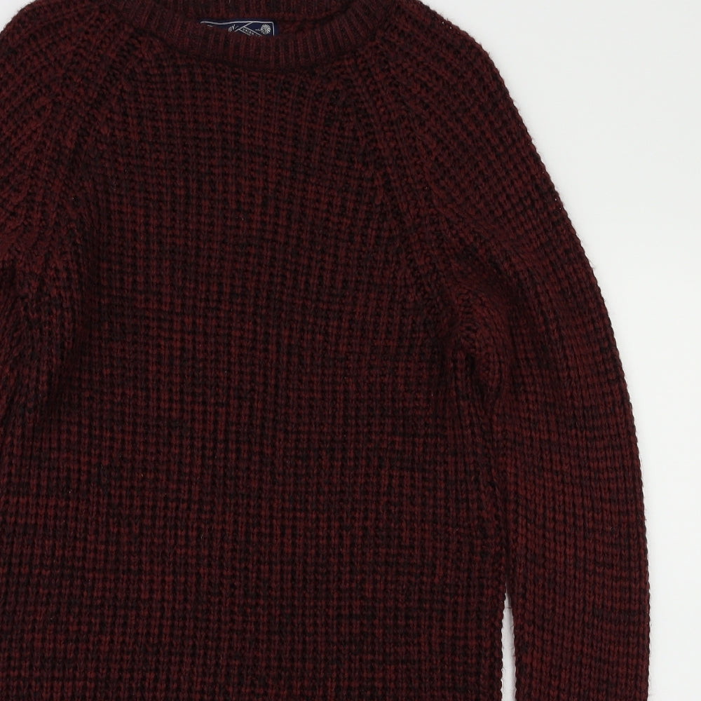 Mens UK Size M New Look Red Pullover Sweatshirt