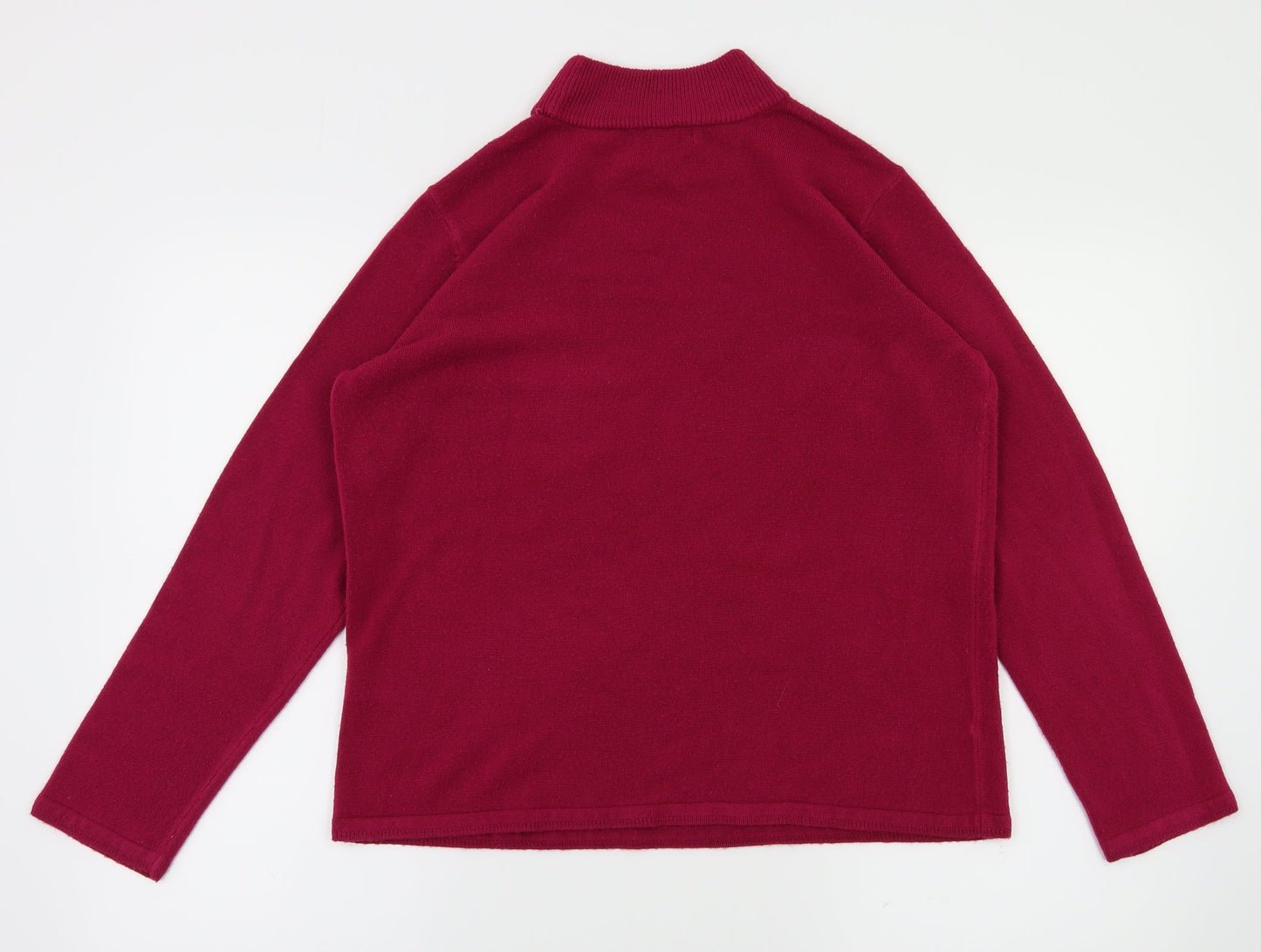 BM Womens Pink   Pullover Jumper Size M