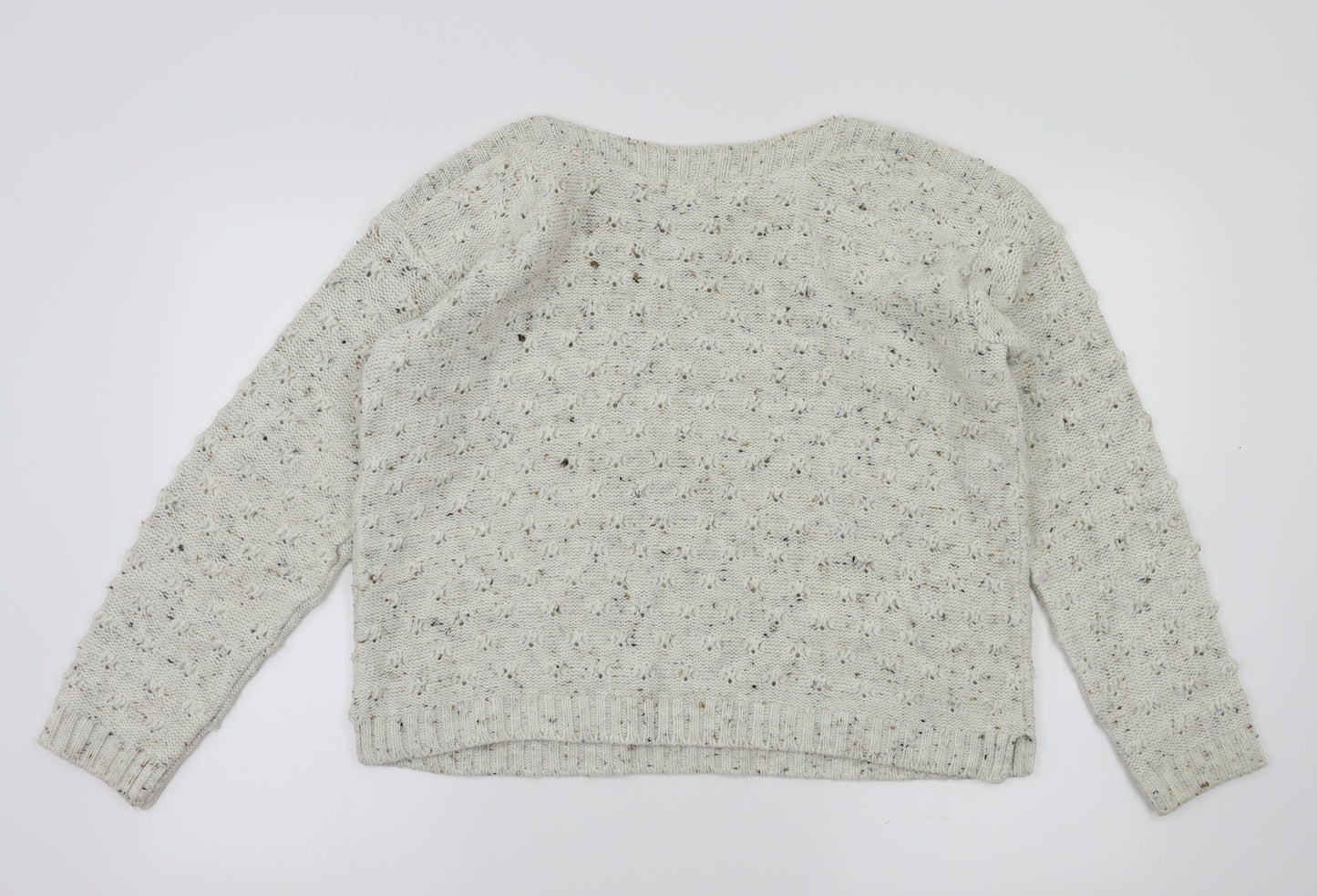M&Co Womens Grey   Pullover Jumper Size M