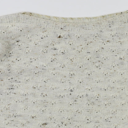 M&Co Womens Grey   Pullover Jumper Size M