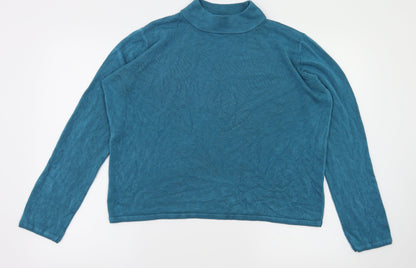 Bonmarché Womens Blue Pullover Jumper Size M