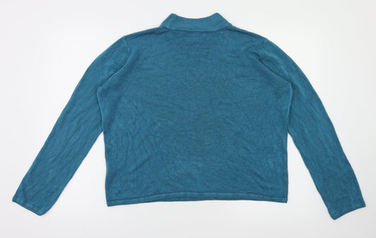 BM Womens Blue   Pullover Jumper Size M