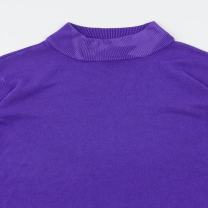 Bonmarché Womens Purple Pullover Jumper Size M