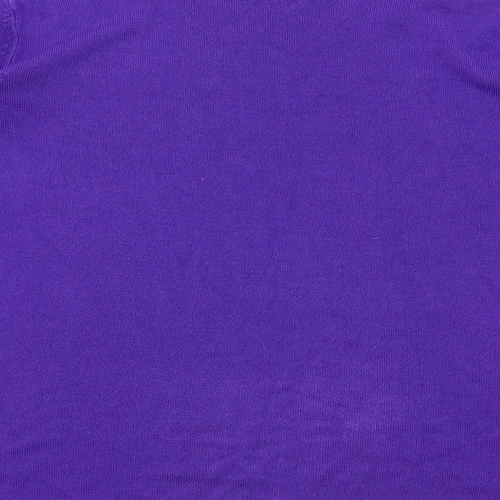 Bonmarché Womens Purple Pullover Jumper Size M