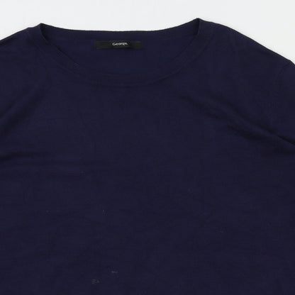 George Womens Blue   Pullover Jumper Size 14