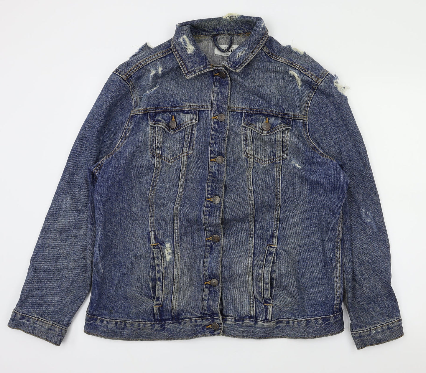 Womens UK Size 14 New Look Blue Jacket