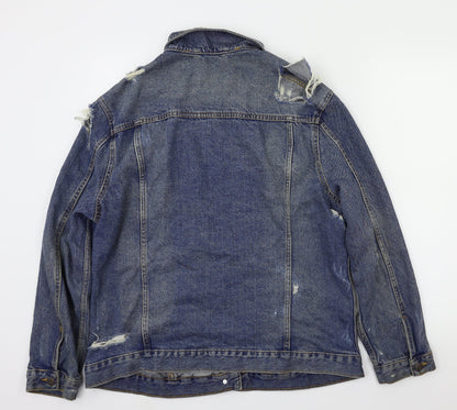 Womens UK Size 14 New Look Blue Jacket