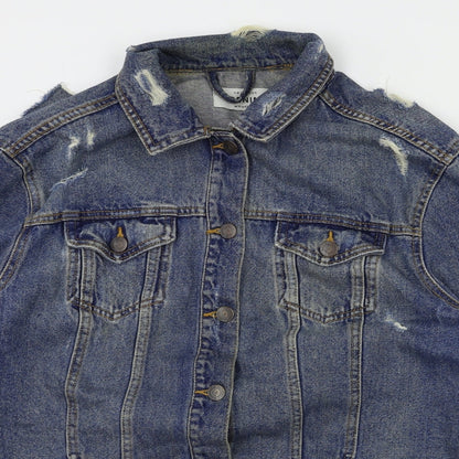 Womens UK Size 14 New Look Blue Jacket