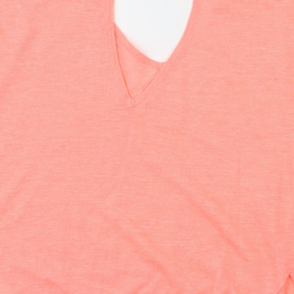 River Island Womens Pink   Basic T-Shirt Size 6