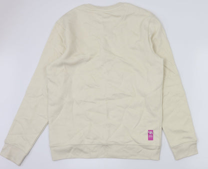 Drop Womens Ivory   Pullover Jumper Size L