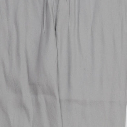 m&s Womens Green   Trousers  Size 14 L25 in