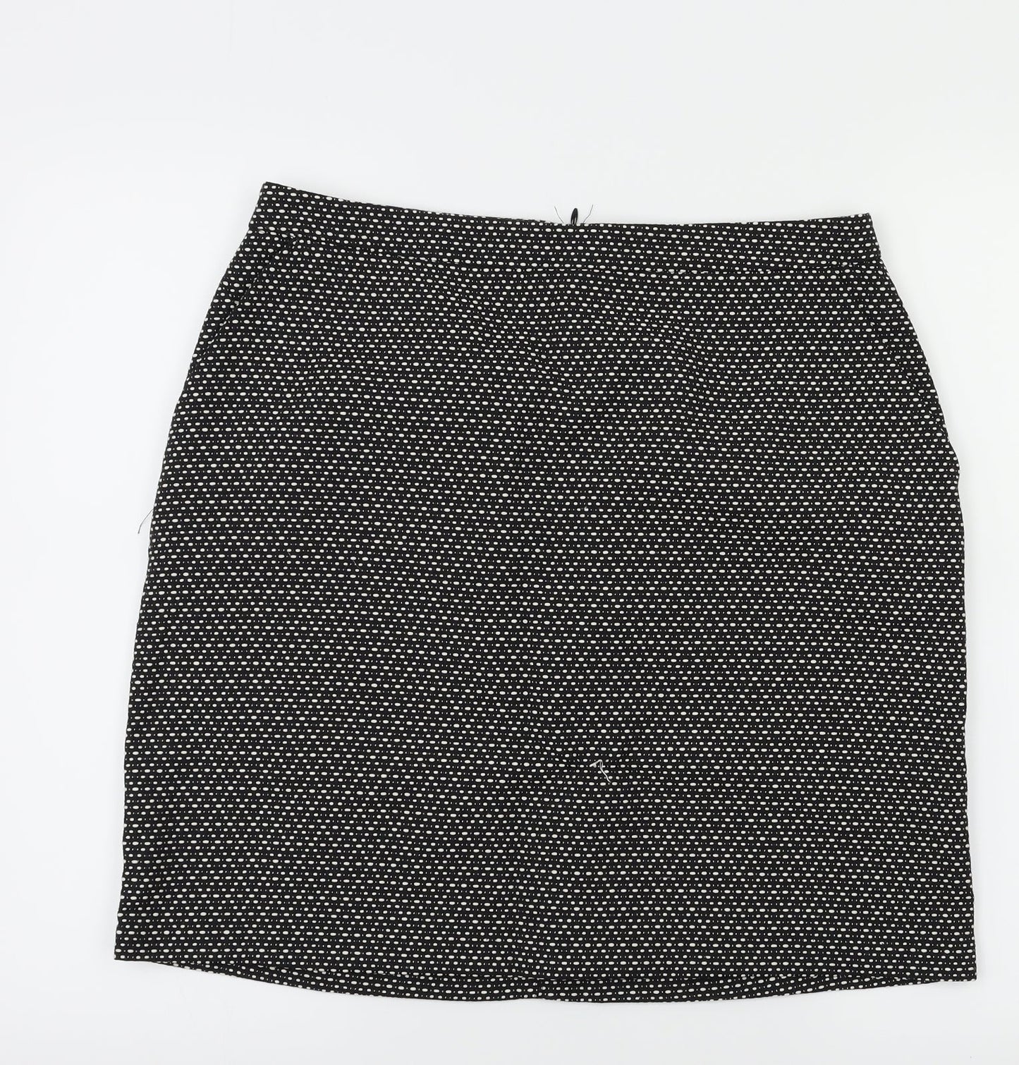 Papaya Womens Black   A-Line Skirt Size 12