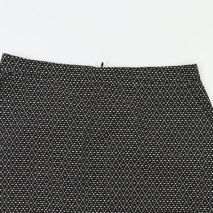 Papaya Womens Black   A-Line Skirt Size 12