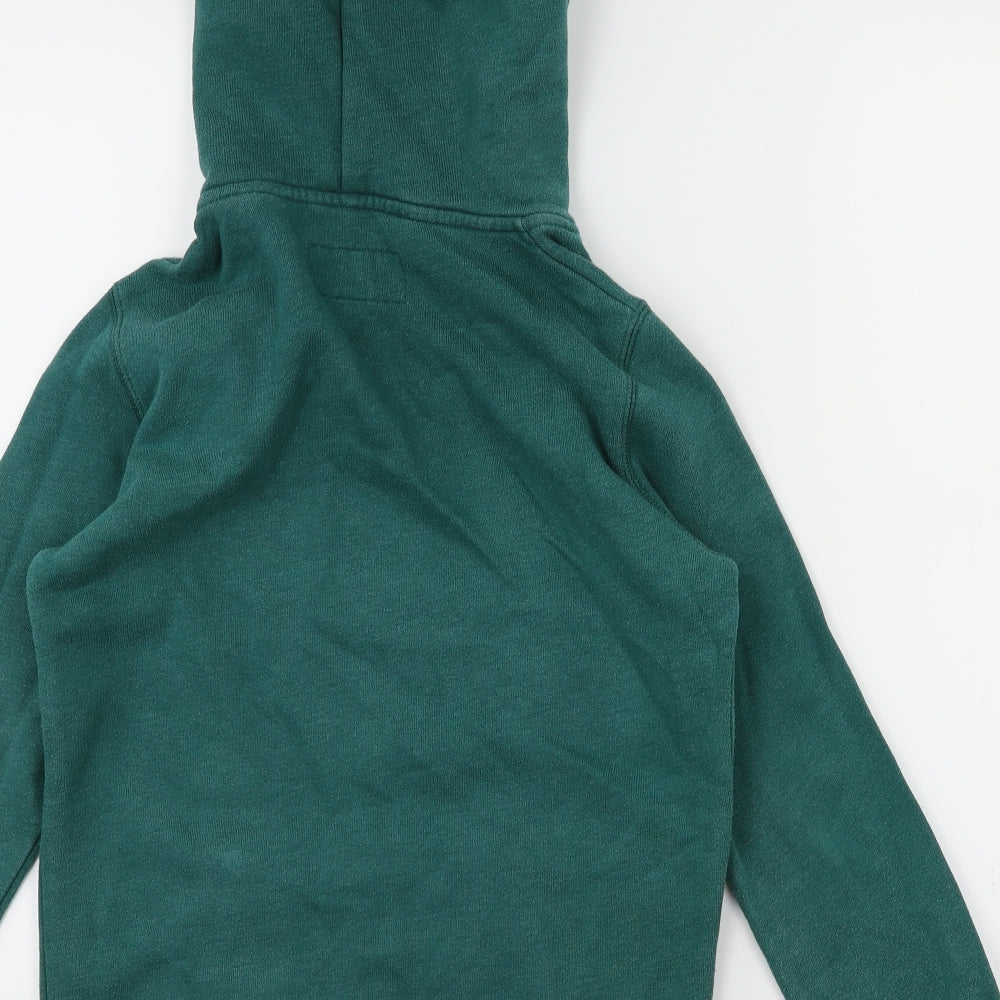 Womens UK Size 4 Jack Wills Green Pullover Hoodie