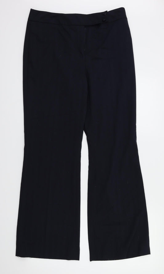 Womens UK Size 12 NEXT Regular Fit Sweatpants Blue Trousers