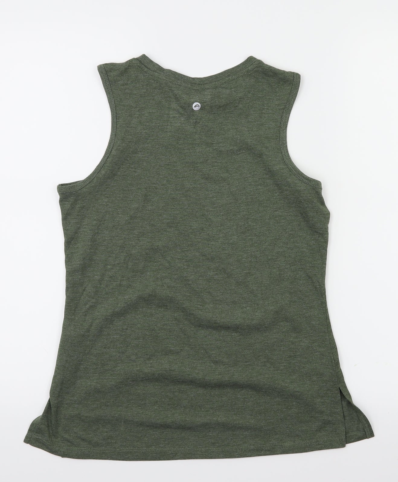 F&F Womens Green Animal Print  Basic T-Shirt Size XS