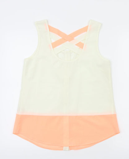 Womens UK Size S MINE Pink Basic Blouse