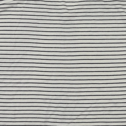 Womens UK Size S M&S White Basic T-Shirt