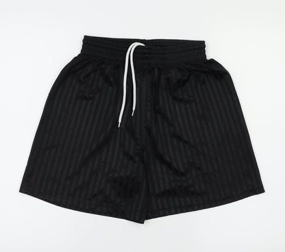 Prostar Mens Black   Sweat Shorts Size S - Stretch waistband