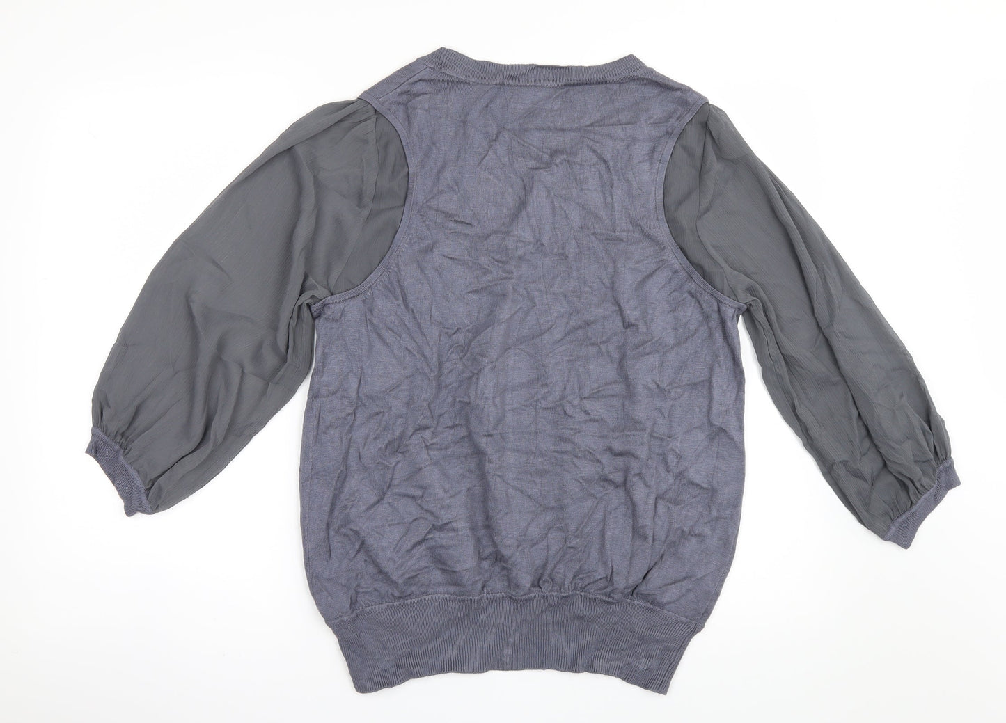 Womens UK Size 18 NEXT Purple Basic Blouse