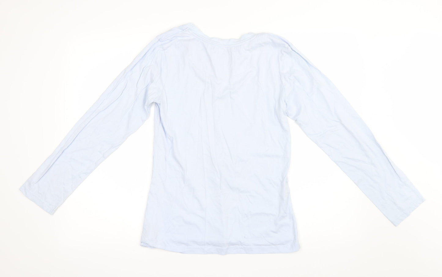 Love to Lounge Womens Blue Geometric  Top Pyjama Top Size 6