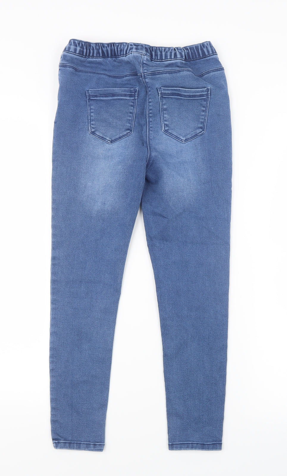 Matalan Girls Blue  Denim Straight Jeans Size 10 Years