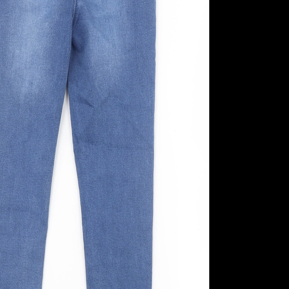 Matalan Girls Blue  Denim Straight Jeans Size 10 Years