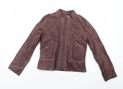 Next Girls Purple   Jacket  Size 9-10 Years
