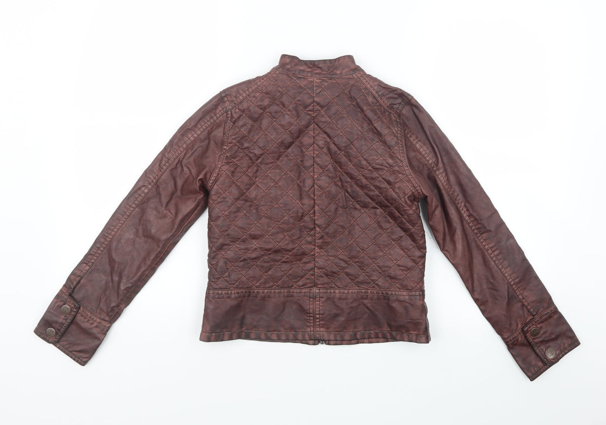 Next Girls Purple   Jacket  Size 9-10 Years