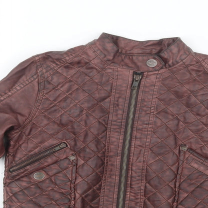 Next Girls Purple   Jacket  Size 9-10 Years