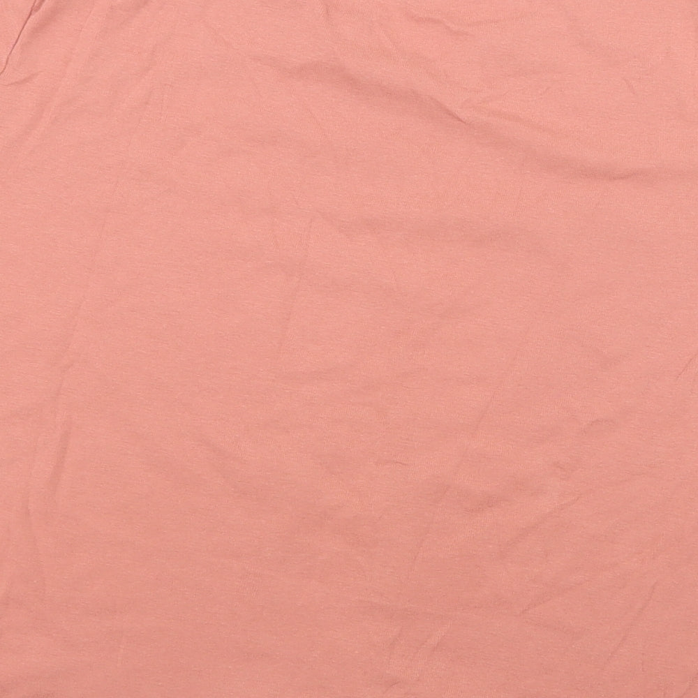 Womens UK Size 22 Pebble Bay Pink Basic T-Shirt