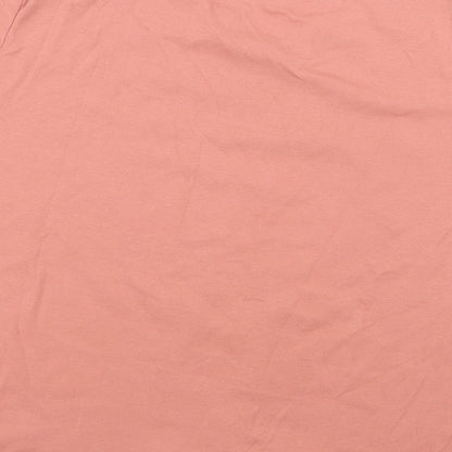 Womens UK Size 22 Pebble Bay Pink Basic T-Shirt